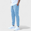 ERNEST™|  Elegantne hlače s uzorkom kvadrata